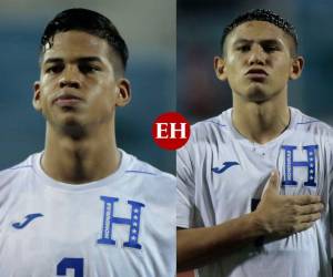 Geremy Rodas y Jefryn Macías disputaron la mayoría de minutos durante el Premundial Sub-20 de Concacaf.