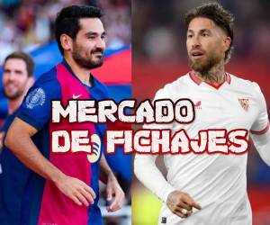 Fichajes de Europa: Barcelona sufre duro revés de Gündogan, Sergio Ramos en busca de club antes que termine el mercado y te contamos todos los movimientos en el mercado de verano a 12 días de que termine.