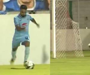 ¡Insólito! Gol fantasma de ‘Droopy’ Gómez en la victoria de Motagua ante Génesis FC