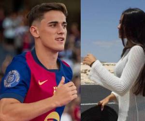 Diversos medios de España revelan la identidad de la chica que conquistó al joven volante Gavi del FC Barcelona.