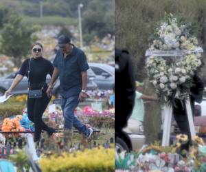 Familiares, amigos y seres queridos del hondureño Edwin Hernández, llegaron a dar sus últimas palabras de despedida al hermano de Rina Leal. Con hermosos arreglos florales y en un féretro café oscuro, fue llevado el cuerpo de Hernández Díaz.