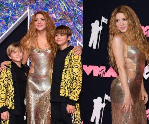 Shakira, Milan y Sasha llegaron juntos a la alfombra roja de los MTV VMA’s 2023 para poder ser parte de este evento. La colombiana estará de vuelta en este escenario 17 años después. Aquí las imágenes de su llegada.