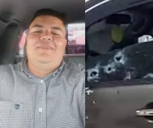 Selvin Mauricio Flores fue acribillado con varios impactos de bala cuando se conducía en su vehículo.