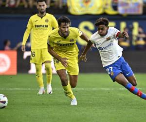 Lamine Yamal asistió a Gavi para el primer gol del Barcelona en el partido.