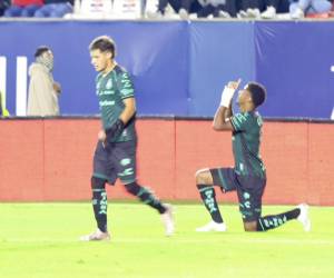 Antony “Choco” Lozano llegó a su tercer gol con el Santos Laguna.