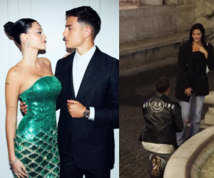 La pareja se comprometió en la Fontana Di Trevi, luego de cinco años de noviazgo.