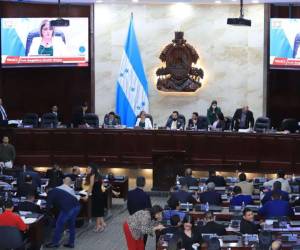 Diputados del Congreso Nacional durante una sesión legislativa.