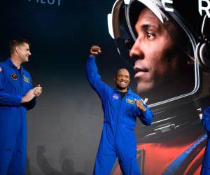 Los tres astronautas de la NASA,<b> </b>Reid Wiseman (comandante), Victor Glover (piloto, afroamericano) y Christina Koch<b>,</b> nombrados para la misión Artemis II .