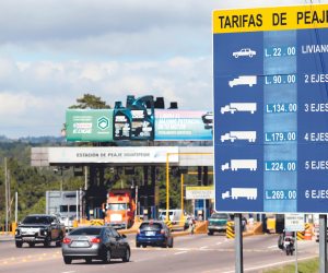 Los usuarios siguen pagando las mismas tarifas en el peaje de la carretera CA-5 norte y el precio se mantendrá hasta el año 2025.