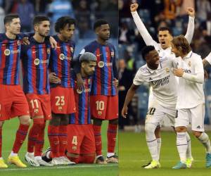 La Supercopa se decidirá en un clásico entre el Barcelona y el Real Madrid.