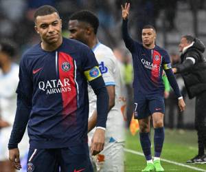 Kylian Mbappé fue uno de los hombres sustituidos en el PSG en Marsella y el ‘7’ se mostró muy decepcionado porque Luis Enrique le sacó de nuevo de un partido