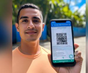 A los usuarios les entregarán un comprobante con un código QR que puede andar en el celular.