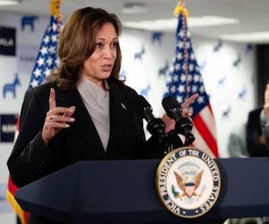 Kamala Harris está a la espera de la nominación por parte del Partido Demócrata para enfrentar a Trump en las elecciones presidenciales.