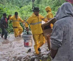 La tormenta tropical Sara seguirá afectando al país en las próximas 72 horas.