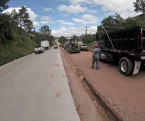 Uno de los proyectos que generó mucho malestar es la lenta construcción de la carretera a Danlí.