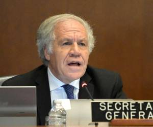 Luis Almagro, secretario general de la OEA