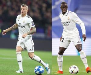 Kroos y Mendy destacan en el último entrenamiento previo al derbi de la Semifinal de la Supercopa de Real Madrid contra el Atlético.