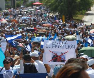 El BOC ha encabezado marchas en la capital de Honduras.