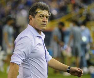 Hugo Pérez, entrenador de la selección de El Salvador.