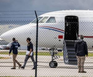 El avión presidencial de Maduro fue trasladado desde República Dominicana hasta Florida, Estados Unidos.