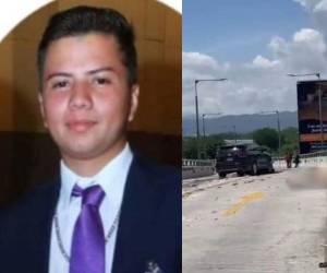 En un trágico incidente vial ocurrido este miércoles al mediodía, un estudiante universitario perdió la vida tras ser embestido por una camioneta en un puente desnivel de San Pedro Sula, Cortés, Honduras.