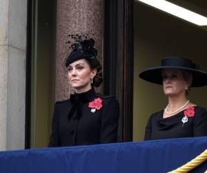 Kate Middleton presente en el Royal Albert Hall de Londres para el Festival del Recuerdo.