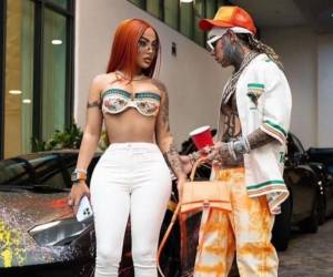 La historia de amor que parecía sacada de un cuento de hadas entre Yailin, la más viral, y Tekashi 6ix9ine se ha convertido en polémica luego que se divulgaran videos y fotografías de las agresiones e insultos en su relación.