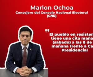 Tras quedar fuera de la presidencia del Consejo Nacional Electoral (CNE) en el primer y segundo año de los periodos electorales futuros, Marlon Ochoa arremetió contra el acuerdo entre el Partido Nacional y el Partido Liberal para definir la rotación en la dirección del órgano electoral.