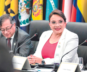 Xiomara Castro asumió la presidencia pro tempore de la Celac en el presente mes de marzo y estará en ese cargo por un año. Luego entregará la presidencia a Colombia.