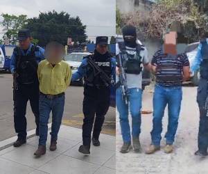 Los detenidos fueron presentados ante los juzgados correspondientes para que respondan por sus delitos.