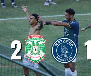 Marathón gana 2-0 contra el Motagua en el clásico de las M.