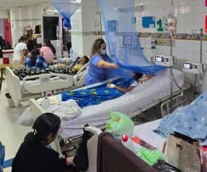 Hasta el fecha el Hospital Escuela ha brindado atención a 6, 500 pacientes enfermos de dengue, de los que 2,400 proceden de las clíper habilitadas en la colonia El Sitio, El Hato y Las Crucitas.