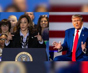 La vicepresidenta Harris y el expresidente Trump se verán las caras por primera vez.