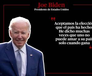 Este próximo 20 de enero de 2025, Biden entregará la presidencia a su sucesor, Donald Trump, tras proclamarse presidente de los Estados Unidos con 277 votos; Harris, por su parte, reconoció su derrota. Aquí las frases de Biden en su discurso.