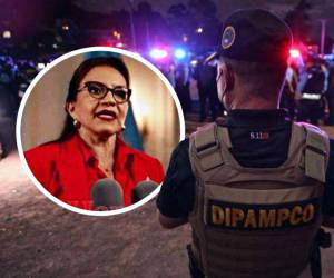 La presidenta Xiomara Castro instruyó la participación de la Policía Militar en las operaciones de seguridad y arrestos.