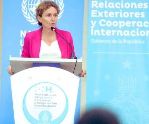 Alice Shackelford espera que las fuerzas políticas puedan llegar a acuerdos para propiciar la instalación de la CICIH.