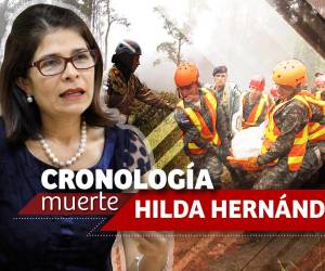 Hilda Hernández murió la mañana del 16 de diciembre luego de que el helicóptero en el que viajaba se accidentara.