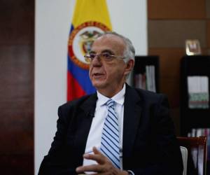 El ministro de Defensa de Colombia, Iván Velásquez.