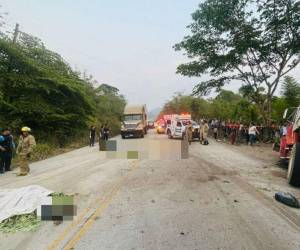 Los heridos fueron trasladados de emergencia al hospital de Santa Rosa de Copán.