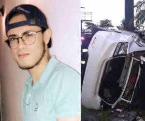 André Nathael Lobo sigue internado en el Hospital Escuela a raíz del aparatoso accidente