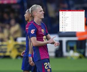 El Barcelona estará otra jornada como únido líder de LaLiga de España.