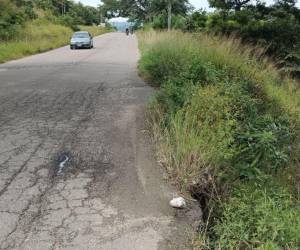 A inmediaciones del kilómetro 6 de la carretera Panamericana que conecta con el municipio de El Paraíso, una alcantarilla quedó destruida.