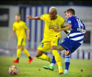 Deiby se encargó de abrir el marcador a los 30 minutos del primer tiempo.