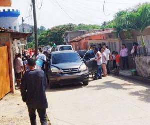 Vecinos de la localidad salieron de sus viviendas tras escuchar los disparos provenientes del taller donde trabajaba Calix.