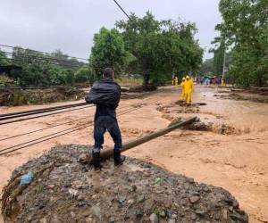 La tormenta tropical Sara fue una de las que mayores daños provocó en el país durante la temporada ciclónica 2024.