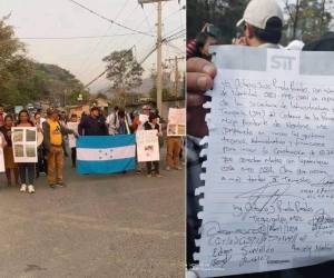 Octavio Pineda llegó hasta el lugar donde se realizaba la toma y se comprometió a solucionarles la problemática.