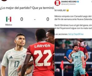 Las reacciones de medios y prensa mexicana tras el gris empate ante Canadá en amistoso en Arlington, Texas