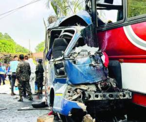 Así lucía la impactante escena tras el accidente mortal.