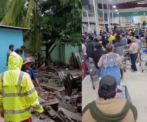 Los departamentos ubicados en el litoral atlántico y la zona norte del país se han visto severamente afectados tras las fuertes lluvias registradas desde la mañana del jueves.