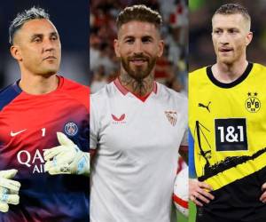 Estos son los futbolistas que están libre y pueden negociar con cualquier equipo del mundo. Keylor Navas, Sergio Ramos, Marco Reus, son algunos de los nombres en la extensa lista.